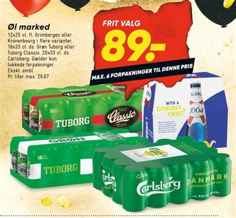 Tilbud på Royal Classic Øl i tilbudsaviser på Tilbudsugen.dk .